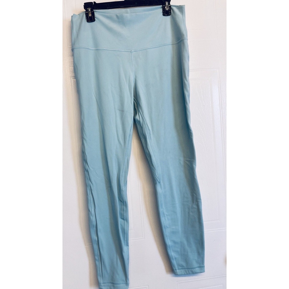 Lululemon Align High-Rise Pant‎ Women Size 14 Blue Nulu Yoga Leggings LW5CTIS